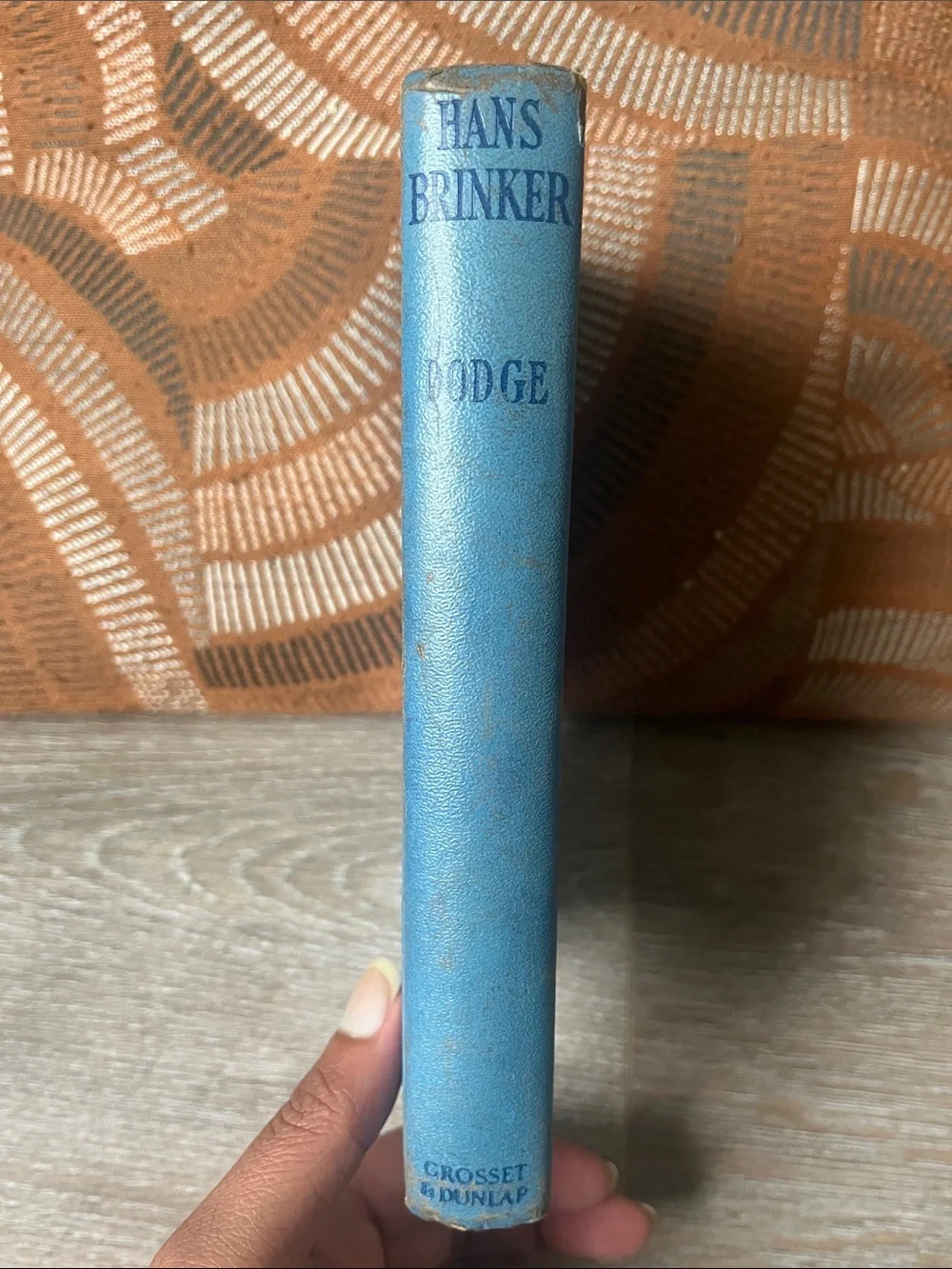 Hans Brinker by Mary Mapes Dodge - Blue Hardcover Book